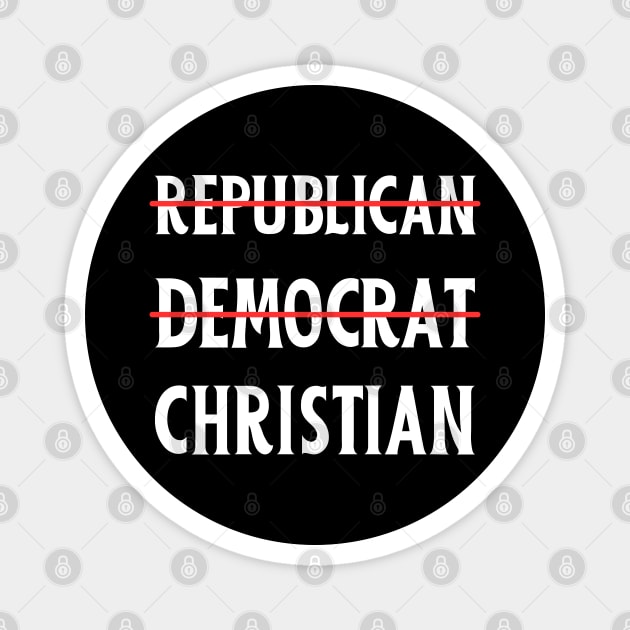 Republican-Jesus Magnet by Creatifly Graphic Tees
